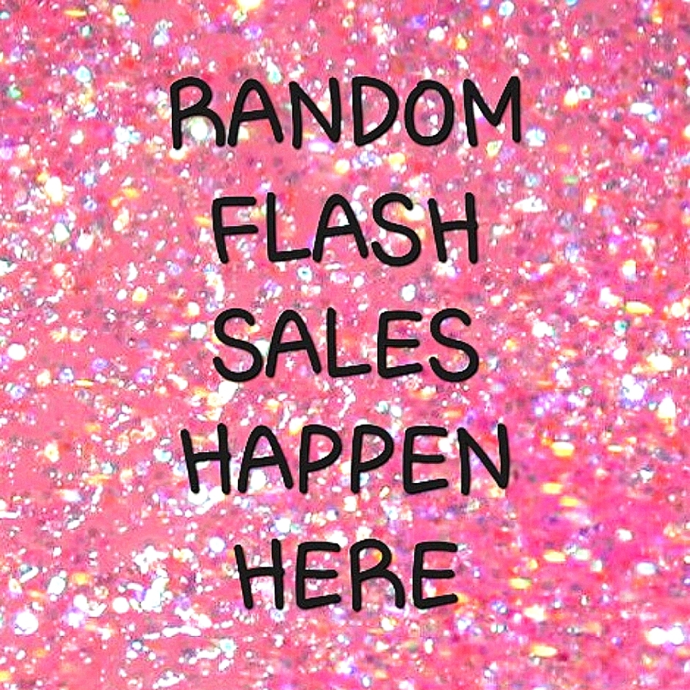 RANDOM FLASH SALES happen in this closet 💜